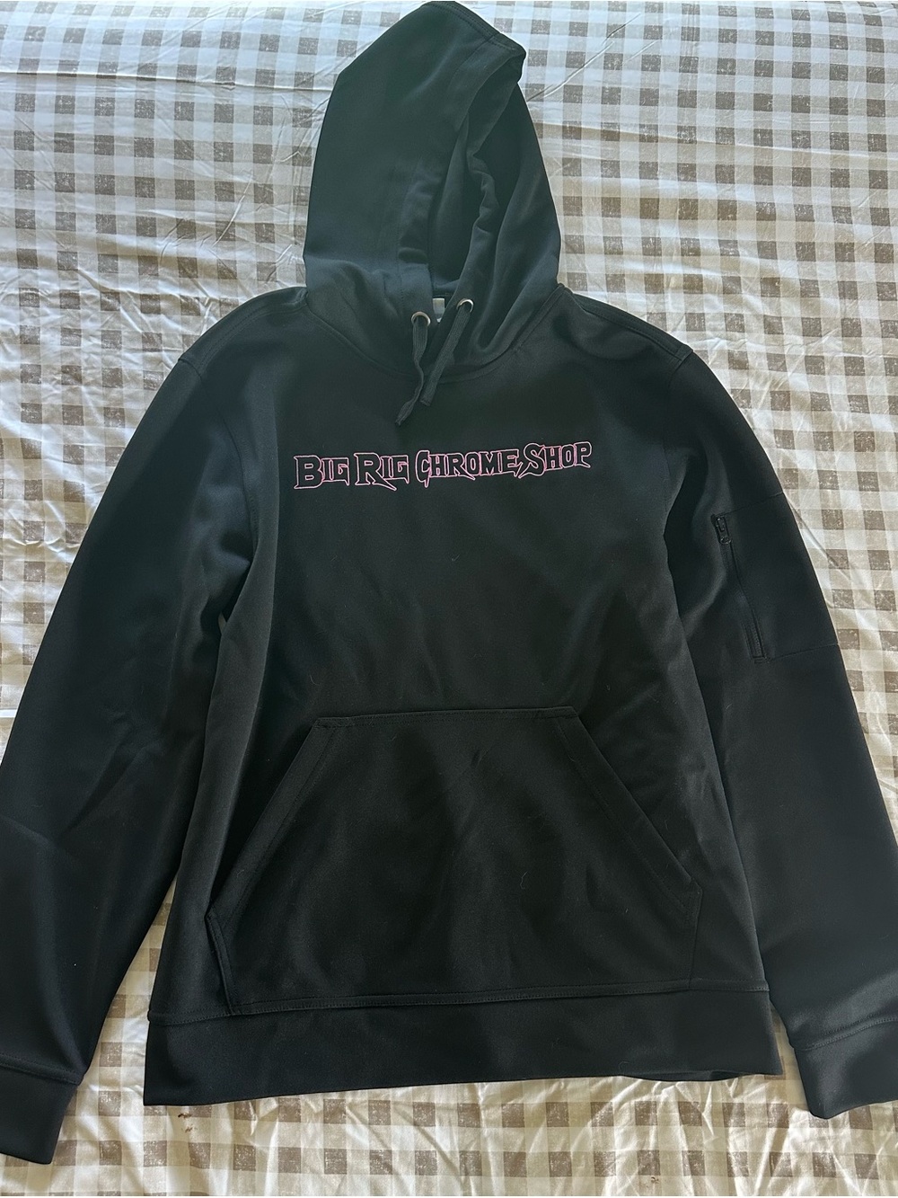 Women's Black Pullover Hoodie